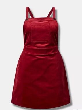 Torrid Rhubarb Red Mini
Corduroy Skirtall